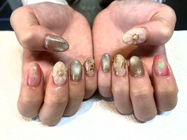 フラワーネイル＊