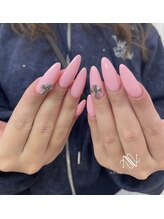 アンナネイル(ANNA Nail)/春ぽいピンク