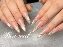 Best Nail 銀座店【ワンホンネイル・スカルプ・パラジェル・上品ジェルネイル】/長さ出しやり放題デザイン