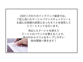 オキシー グレイス 小倉店(OXY Grace)/インドリンパ痩身とは?
