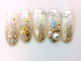 ラメシェルネイル