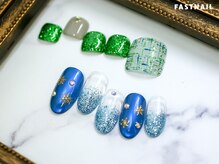 ファストネイル ロコ 春日店(FASTNAIL LOCO)/冬を楽しむネイル【11803】
