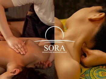 ソラ 大阪梅田(SORA)の写真/肩首の慢性疲労に◎オイルを使用したディープなマッサージ"肩甲骨はがし"でコリの深部にアプローチ！