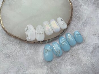 キュアバイアニーアンドジーノ(Qa by Annie&Gino)/7月キャンペーンネイル