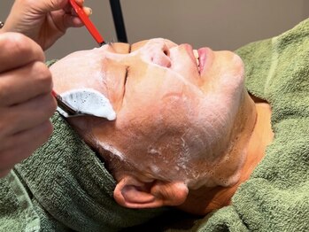 コハク(kohaku)/洗顔→蒸しタオル→ララフォーム