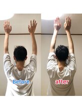整体サロン佑/30代男性/beforeAfter