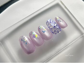 ネイル ミュー(nail myuu)/限定アート【江戸切子】