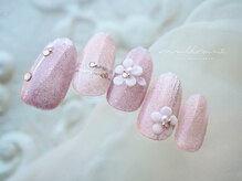 ミルクネイル(MILK NAIL)/マグ立体フラワー〈新規7500円〉