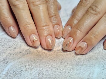 プロモート 岡山城下店(Promote)/ワンポイントハートネイル