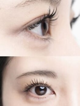 ドーリーラッシュ ゆめタウン筑紫野店の写真/エクステ+まつげパーマで自然な上向きでボリュームUP☆&Healthyアンドヘルシー導入店