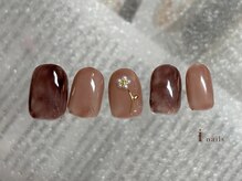 アイネイルズ 横浜EAST店(I-nails)/お花もやもやネイル