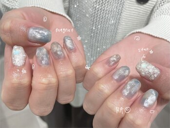 ナンバーネイル 大分中央町店(N° nail)の写真/愛されニュアンスネイルはN゜Nailにお任せ☆技術に自信があるからこそできる早くて丁寧＆高い再現性！