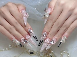 ガーリーネイル/付け放題