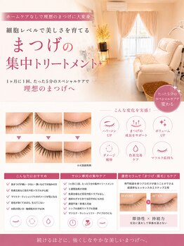 マママツゲ(mamaまつ毛)の写真/まつ毛の内側から潤い満ちる。月1回の極上スペシャルトリートメントで、ハリ・コシ際立つ美しい目元へ。