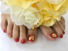 デコルネイル(Decor nail)/[中村]FOOT☆ハートネイル