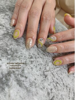 プライベート ネイルサロン マーマ(murmur)/ぷくぷくニュアンス