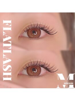 ミウム(mieum)/フラットラッシュ140本