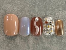 カラネイル 南森町店(calla nail)/うねうね　漆喰　