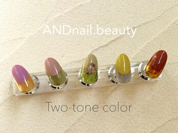 アンドネイル ビューティー(AND nail,beauty)/春ネイル/フレンチ/藤沢