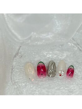 ¥10,000スイカネイル(平松)