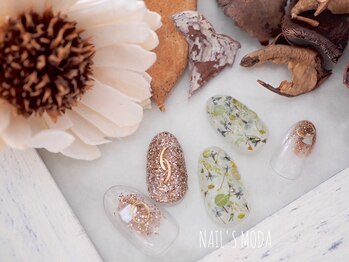 ネイルズ モダ(NAIL'S MODA)/2月の新作2/フラワープラント