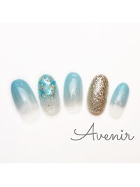 シーシェルブルーネイル