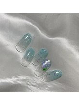 ネイルロッソ 浅草店/梅雨ネイル