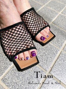 ティアム マタニティペイント アンド ネイル(Tiam Maternity Paint&Nail)/6Designフット★ご新規様￥7800