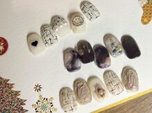 ノラ ミナミアオヤマ(NORA MINAMIAOYAMA)/ホリデーシーズンネイル