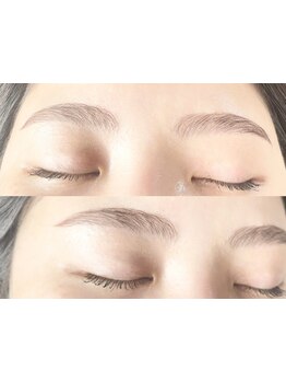 アイブロウメニューがあるサロン