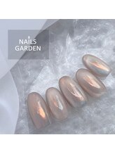 ネイルズガーデン(NAILS GARDEN)/ミラーネイル