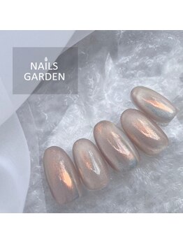 ネイルズガーデン(NAILS GARDEN)/ミラーネイル
