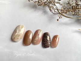 ピンク　ニュアンスネイル