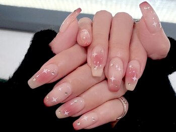 ネイルマジック 仙台一番町店(NAIL MAJIC)/ワンホンチークネイル