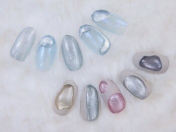 スリー(Three)の写真/【持ち込みOKのコースもあり◎】指先からトレンドを☆季節や最旬デザインに合わせてお好みの仕上がりに♪