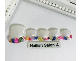 シャワーストーンネイル