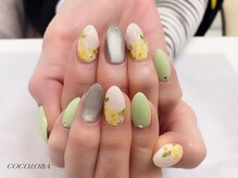 ココロバ ネイルアンドビューティーサロン(COCOLOBA)/フラワーパステルネイル