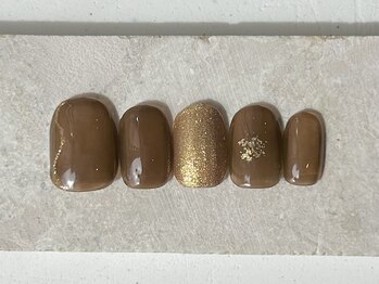 カラ ネイル 中津店(calla nail)/淑やかな大人カラー