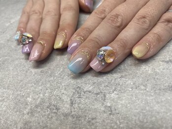 ネイルサロンファストネイルプラス 新宿店(FAST NAIL PLUS)/2024春ネイル【カラフルネイル】