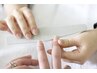 透明感up◎クリアのみのジェルネイルでこの価格！！ツヤツヤの指先に♪