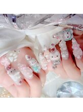 シンデレラネイル(CINDERELLA NAIL)/【スカルプ長さだしネイル】