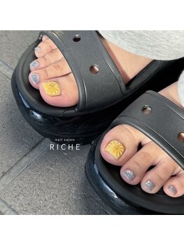 リッシュ(RICHE)/夏フットデザイン！