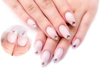 ネイルコレクション ピンク(Nail Collection Pink)/ジェル定額￥8990☆囲みフレンチ