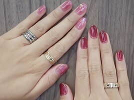 持ち込みデザインネイル