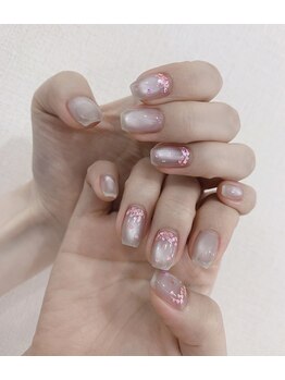 レインボーネイル 池袋(RainbowNail)/マグネット、春ネイル