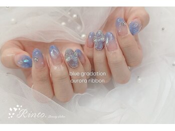 リント 西麻布店(Rinto)の写真/本場韓国・ワンホンネイルを再現!時間内パーツ付け放題&持ち込みデザインOKで理想のこだわりネイルに◎
