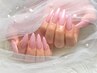 ハンド◆チップ10本長さだし+ワンカラー(オフ/保湿ケア込)
