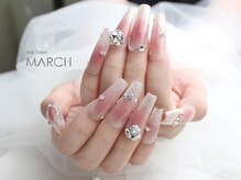 ネイルズイブ マーチ 天満店(nails ibu MARCH)/pink cheek 