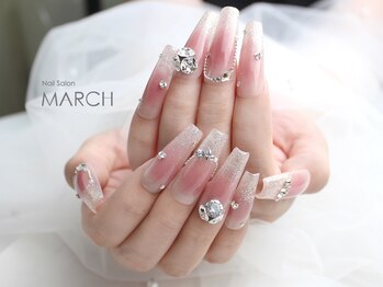 ネイルズイブ マーチ 天満店(nails ibu MARCH)/pink cheek