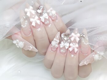 リンネイル 新大久保店(Rin Nail)の写真/1000色以上のカラーをご用意！ワンカラー4000円で可愛く、技術力も高いサロン◎
